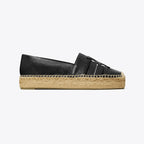 Ines Platform Espadrille - Perfect Black