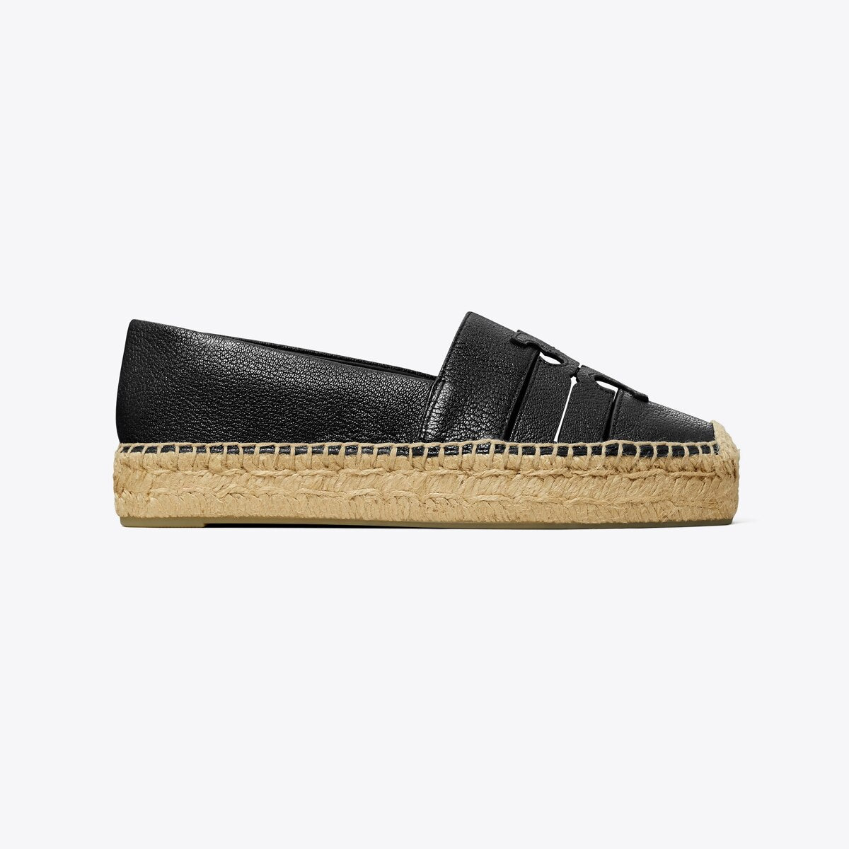 Ines Platform Espadrille - Perfect Black