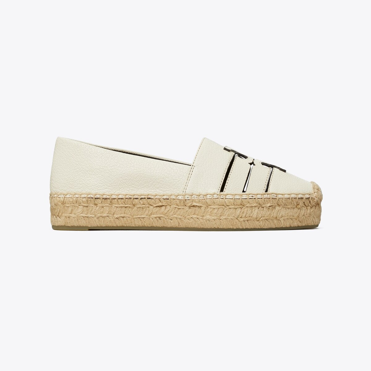 Ines Platform Espadrille - Light Cream