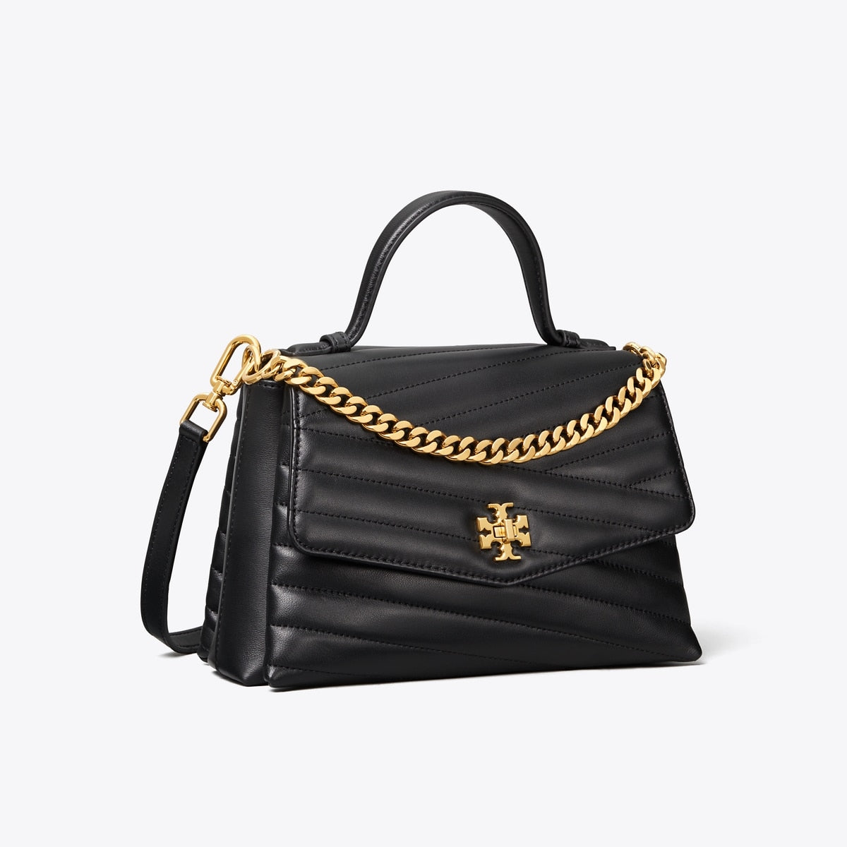 Tory Burch Kira Chevron Top-Handle Satchel