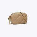 Tory Burch Kira Diamond Quilt Camera Bag - Taupe Oak