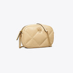 Tory Burch Kira Diamond Quilt Camera Bag - Vanilla Soft Serve