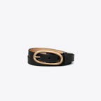 Tory Burch Large Pierced Buckle Belt
