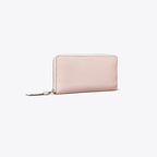 Tory Burch Leather Zip Continental Wallet