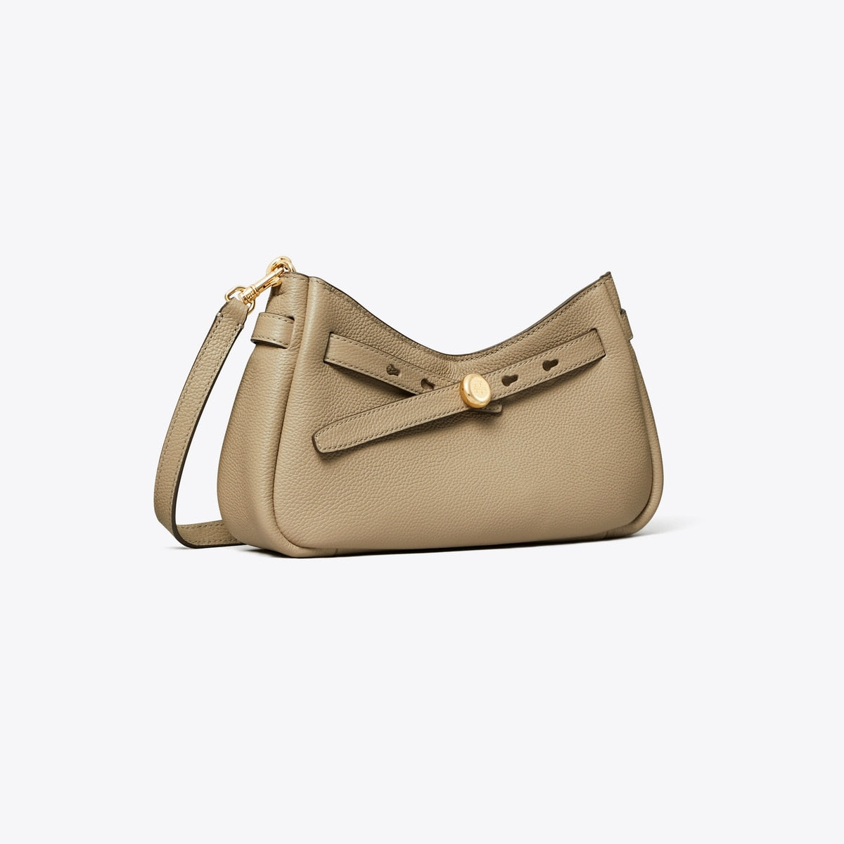 Tory Burch Leather Zip Top Crossbody