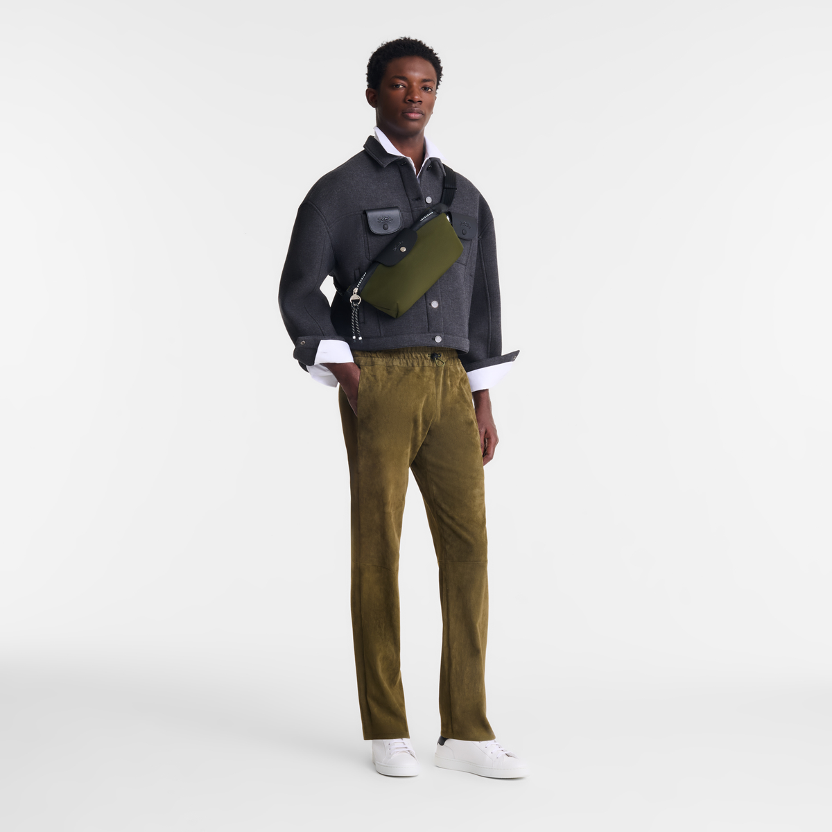 Longchamp Le Pliage Énergie Belt Bag - Khaki - alt view