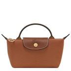Longchamp Le Pliage Pouch - Cognac