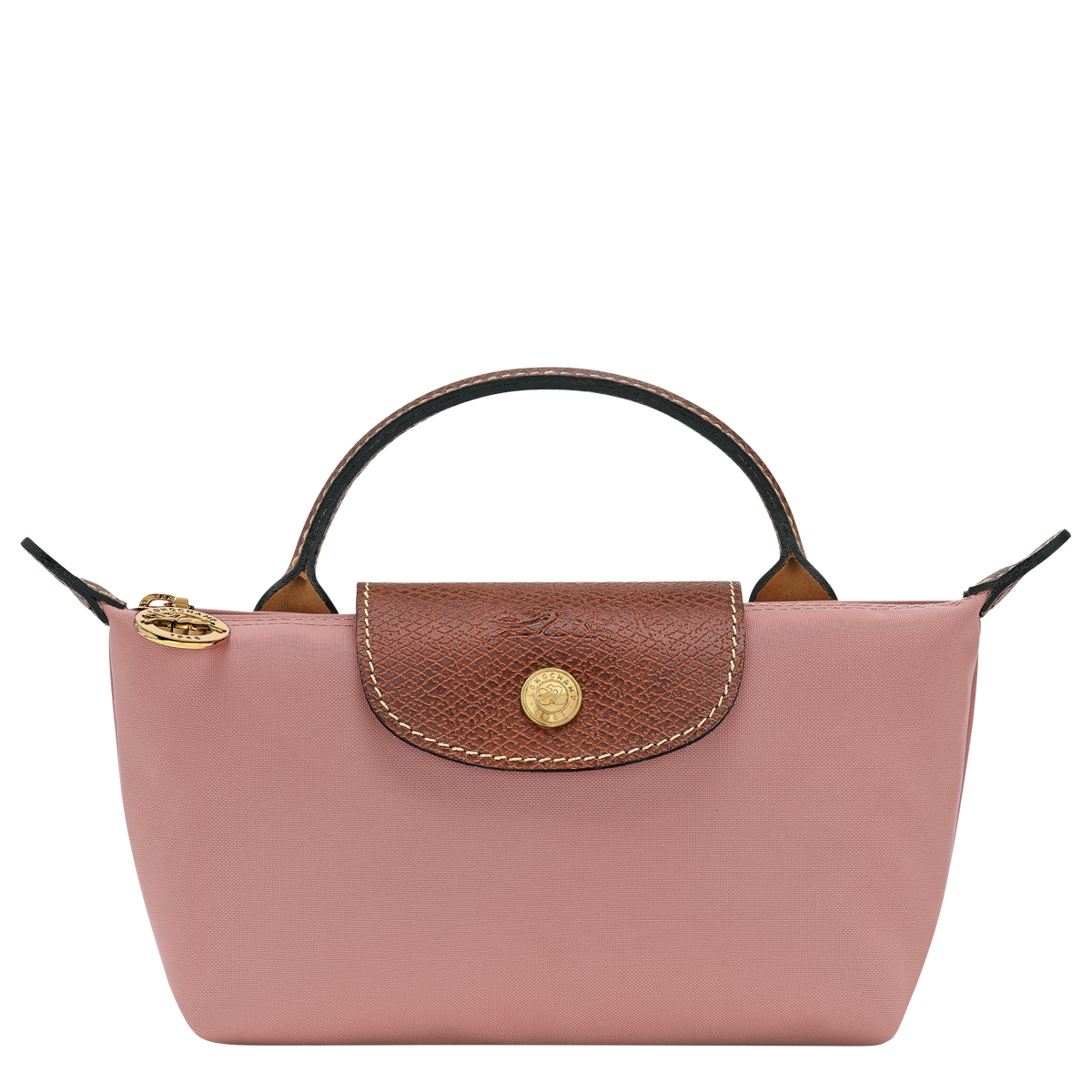 Longchamp Le Pliage Pouch - Pink Tea