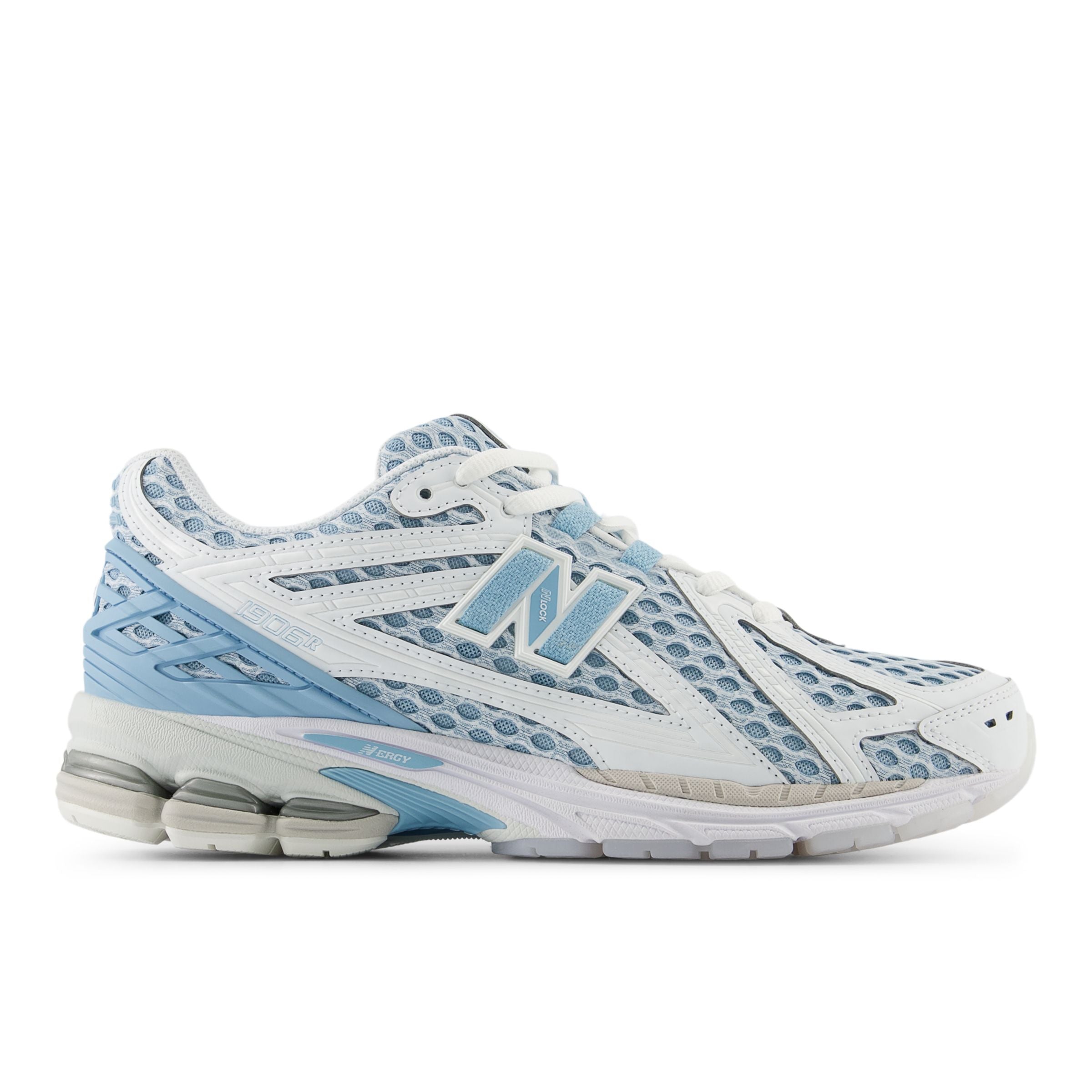 New Balance 1906R - White with chrome blue and grey matter