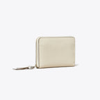 Tory Burch Medium Romy Wallet - Light Cream