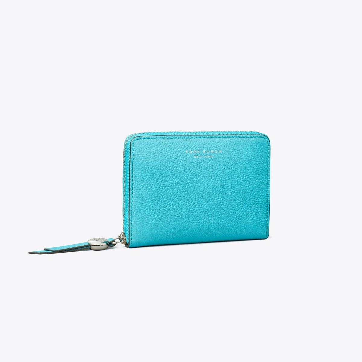 Tory Burch Medium Romy Wallet - Soft Turquoise