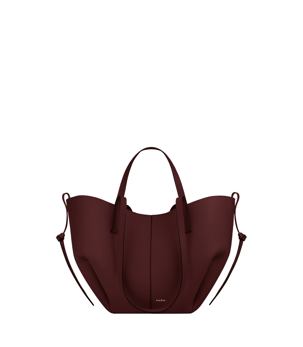 Polène Cyme Mini - Textured - Black Cherry