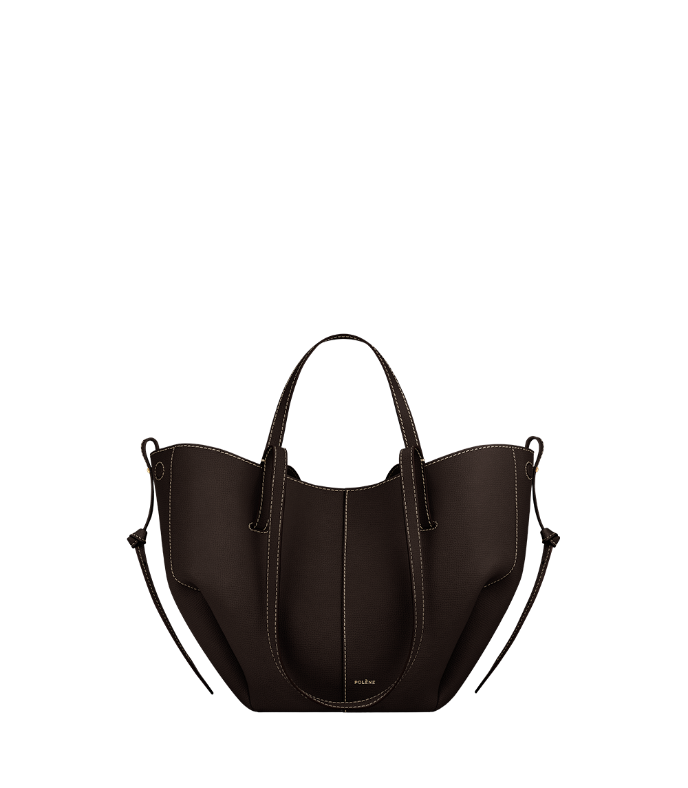 Polène Cyme Mini - Textured - Ebony