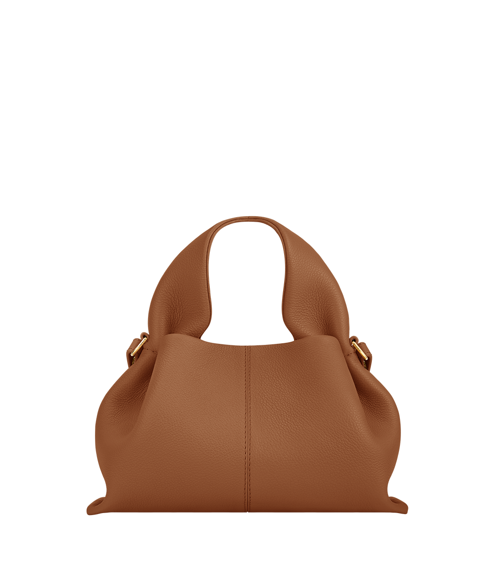 Polène Numéro Neuf Mini - Textured - Camel