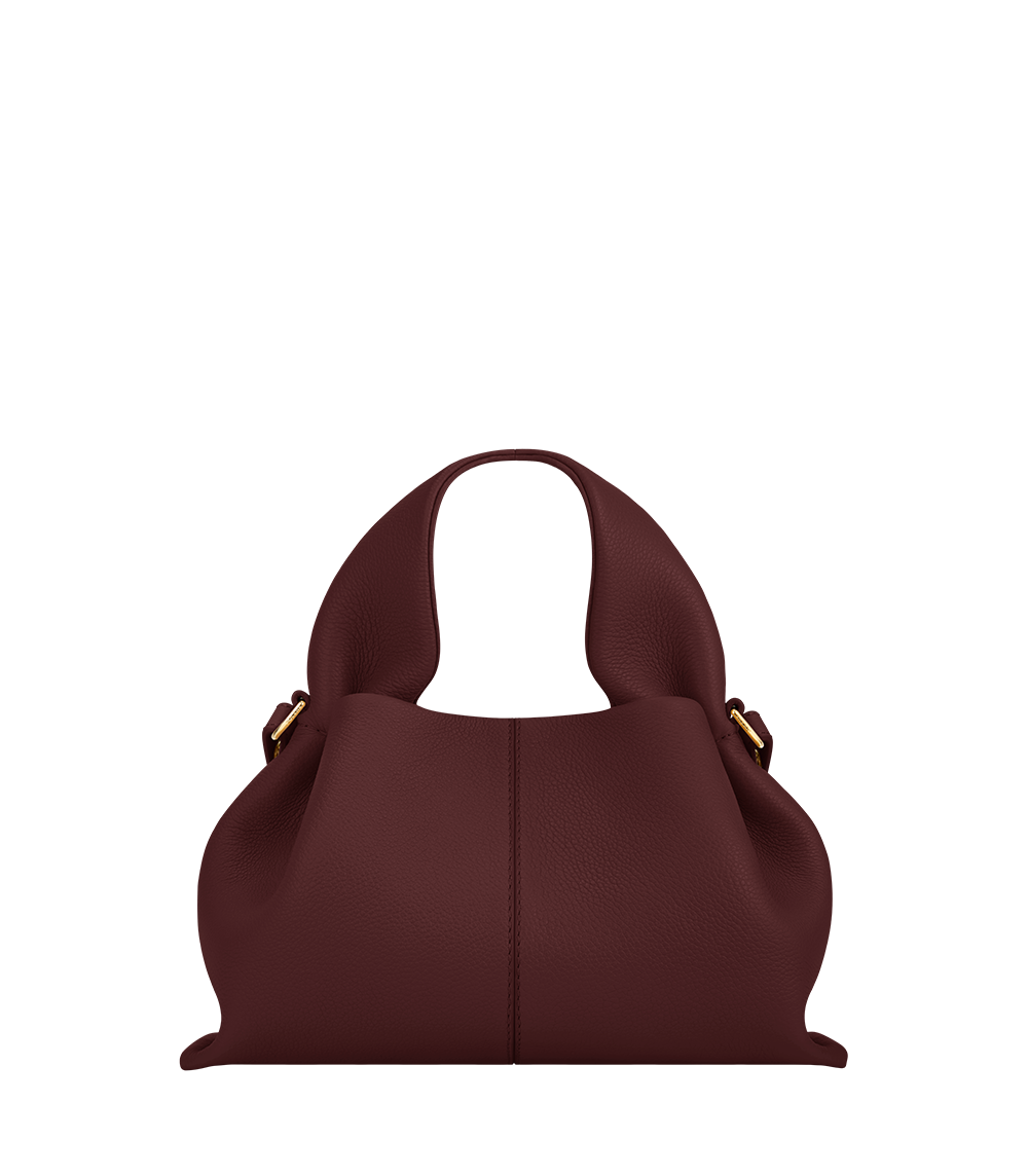 Polène Numéro Neuf Mini - Textured - Black Cherry