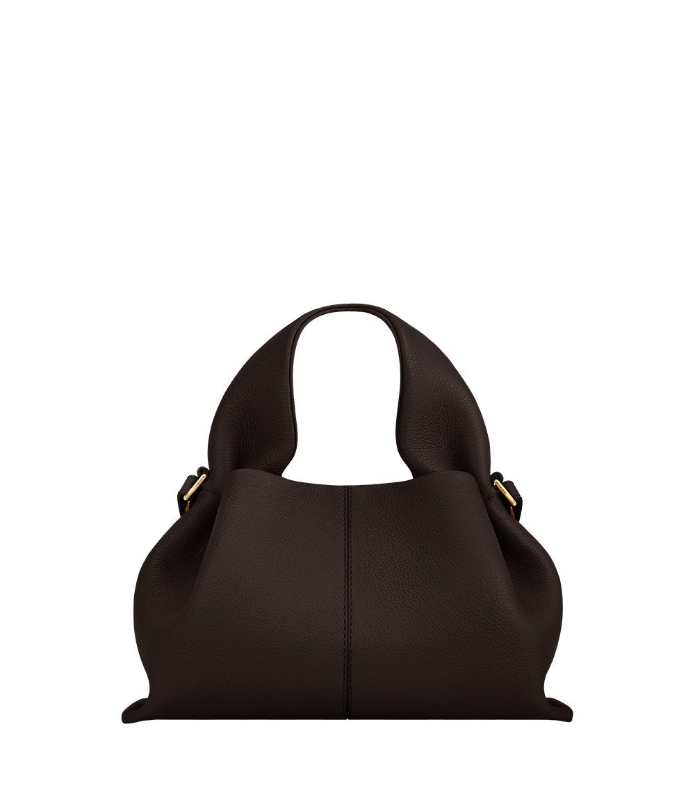 Polène Numéro Neuf Mini - Textured - Ebony