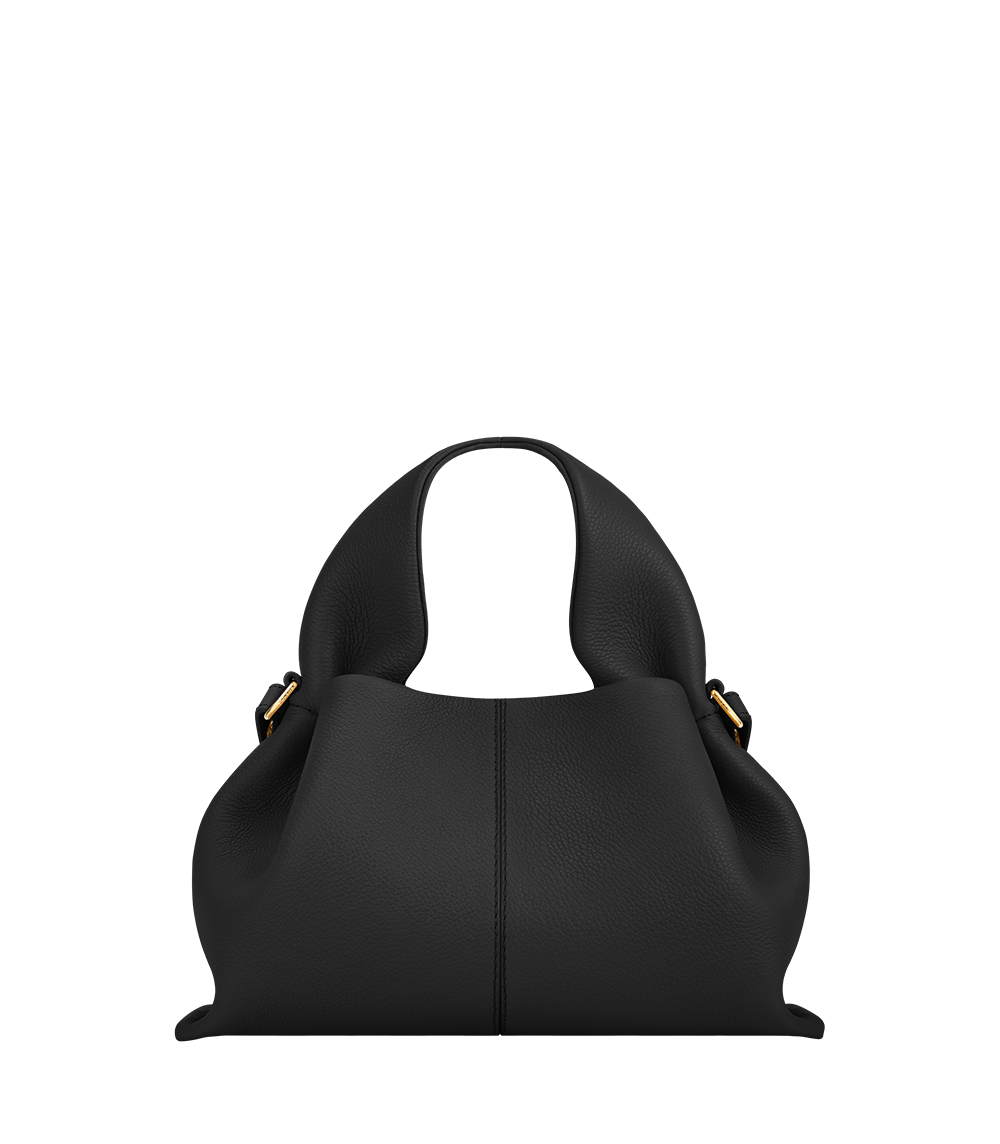 Polène Numéro Neuf Mini - Textured - Black