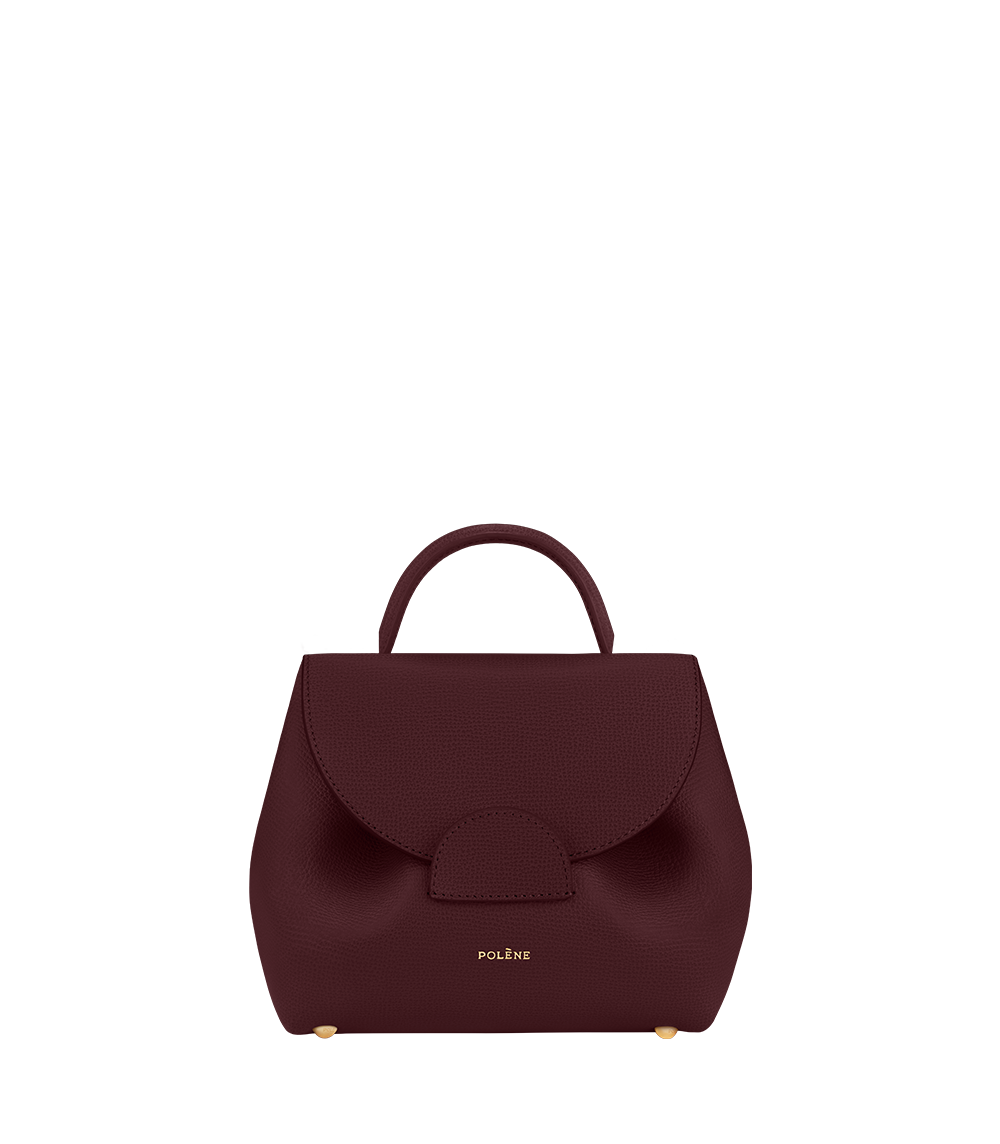 Polène Numéro Un Nano - Textured - Burgundy