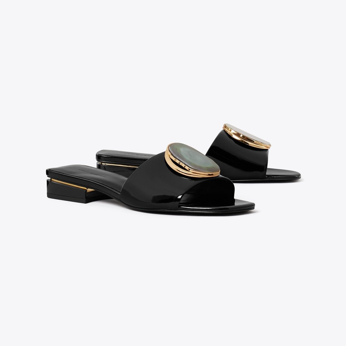 Tory Burch Patos Heeled Slide