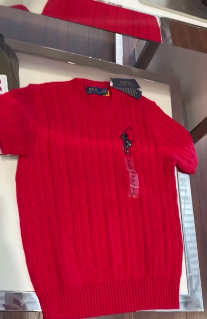 Ralph Lauren Kısa kollu kazak