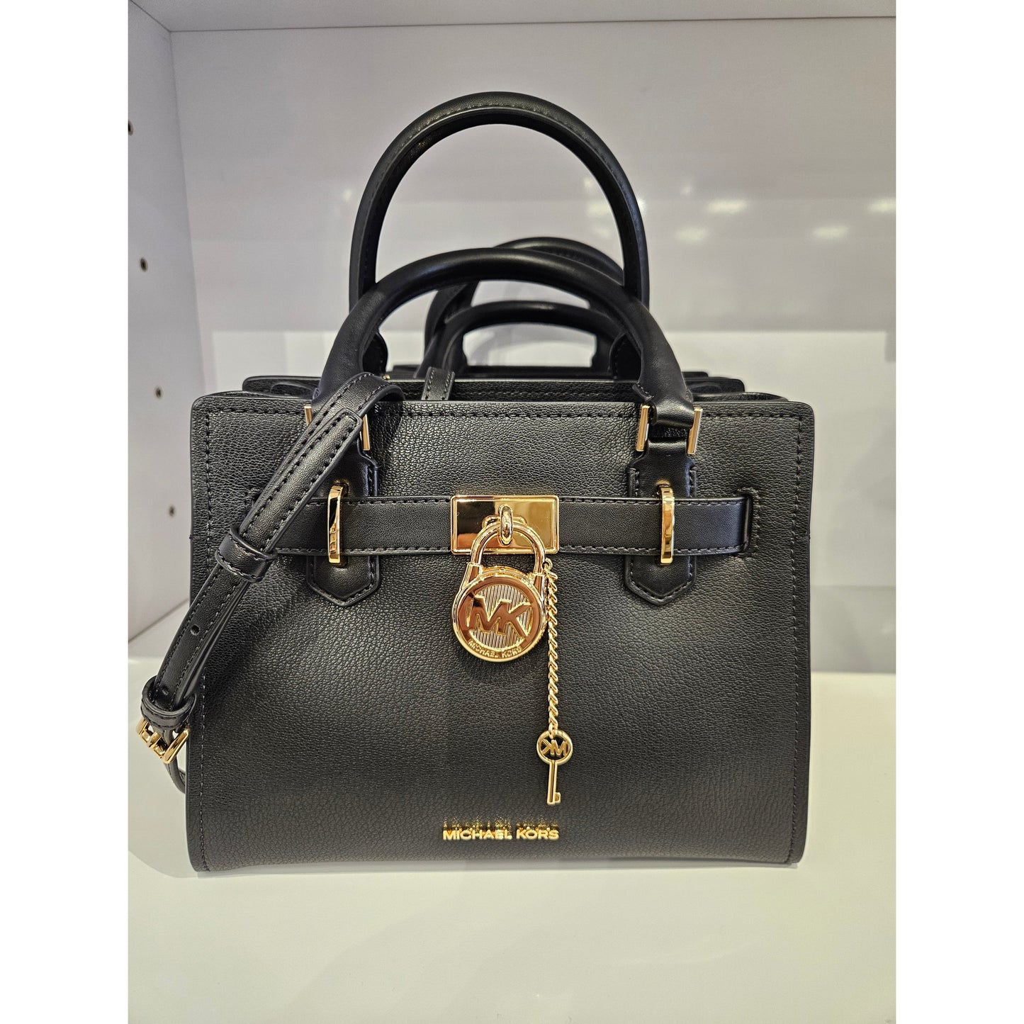 Michael Kors Hamilton Small Leather Satchel