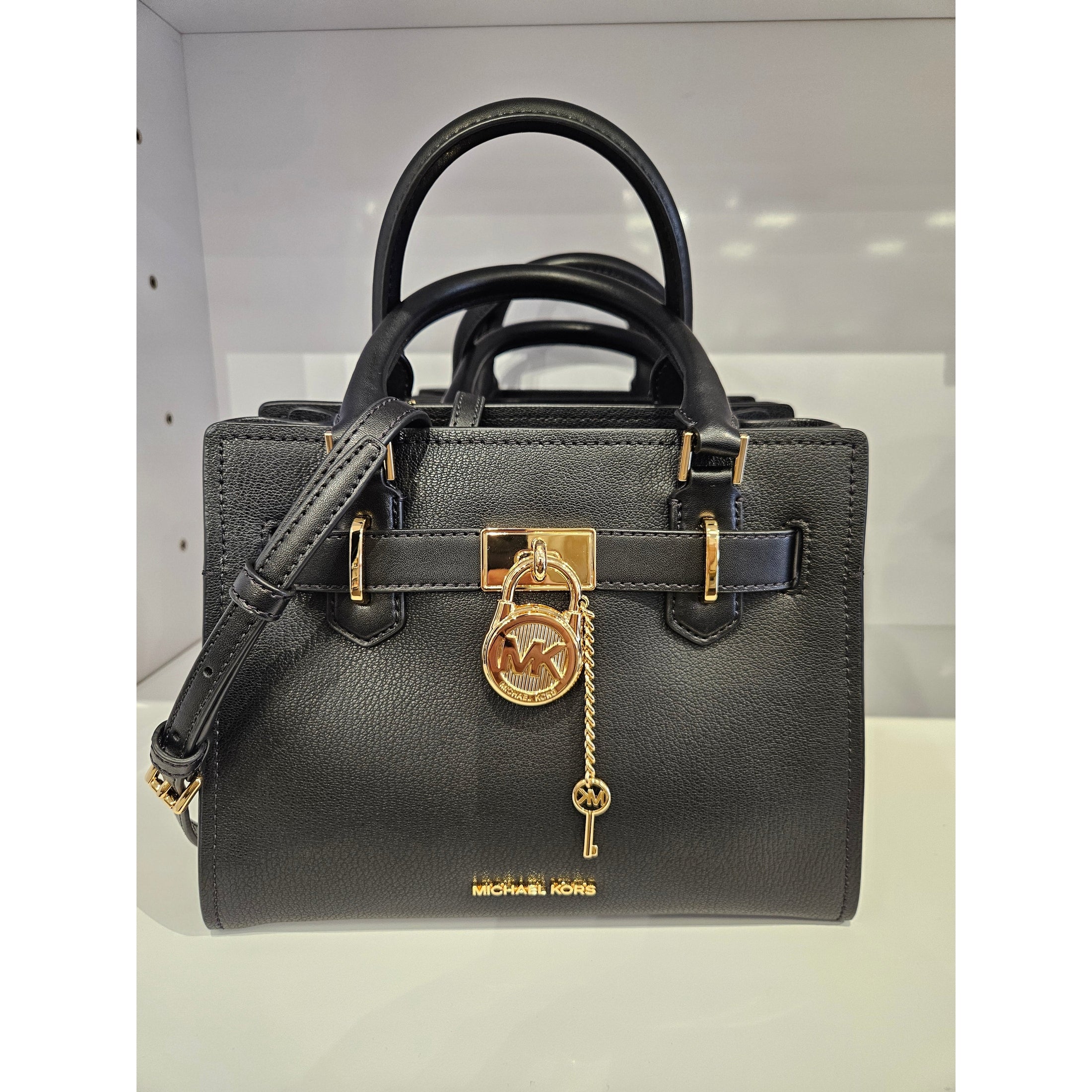 Michael Kors Hamilton Small Leather Satchel