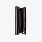 Tory Burch Romy Distressed Long Flap Wallet