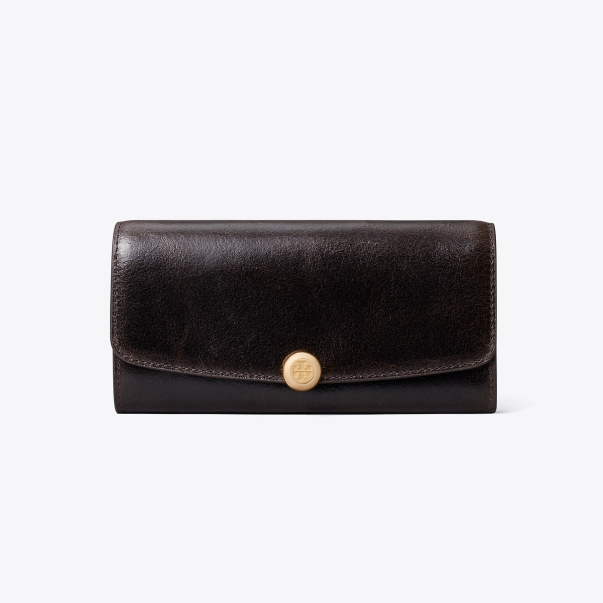 Tory Burch Romy Distressed Long Flap Wallet