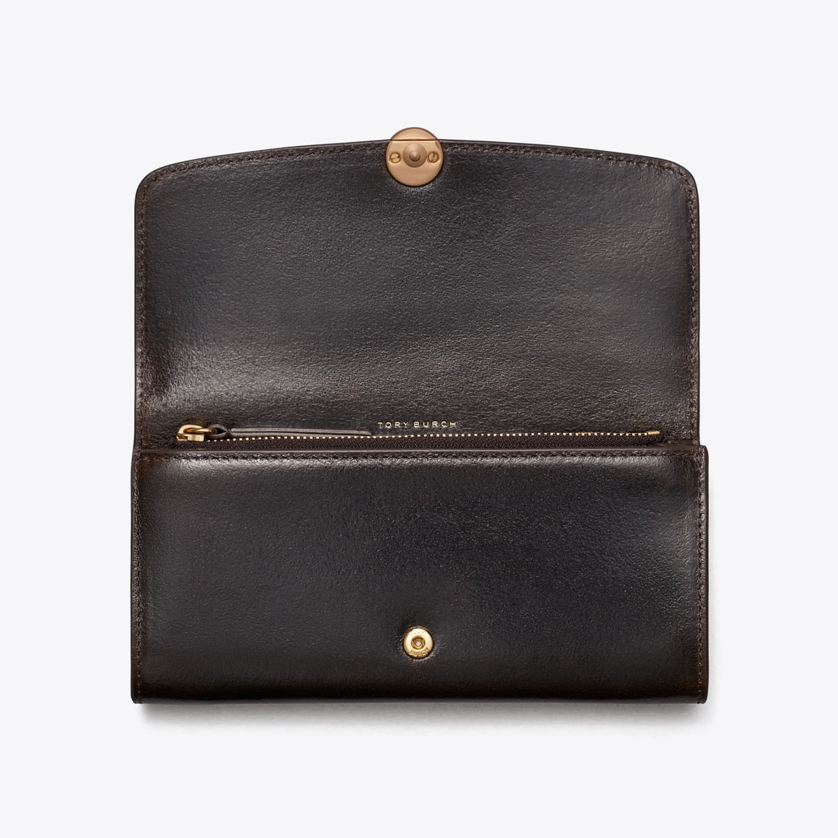Tory Burch Romy Distressed Long Flap Wallet