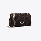 Tory Burch Small Bunny Knot Shoulder Bag - Cocoa