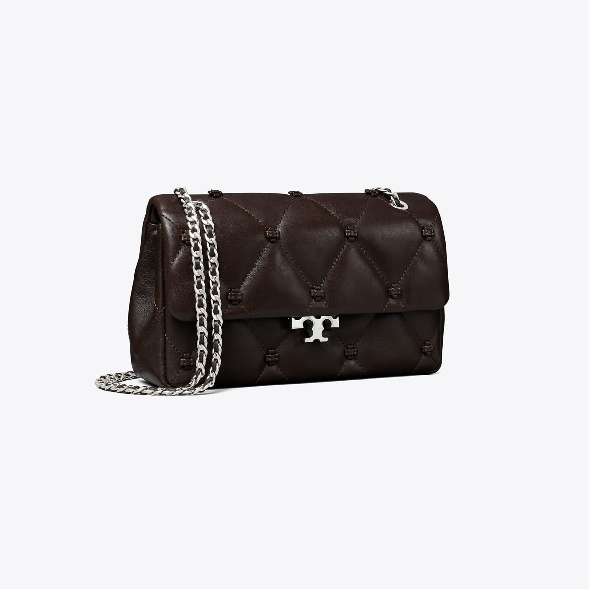 Tory Burch Small Bunny Knot Shoulder Bag - Cocoa
