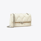 Tory Burch Small Bunny Knot Shoulder Bag - Light Cream