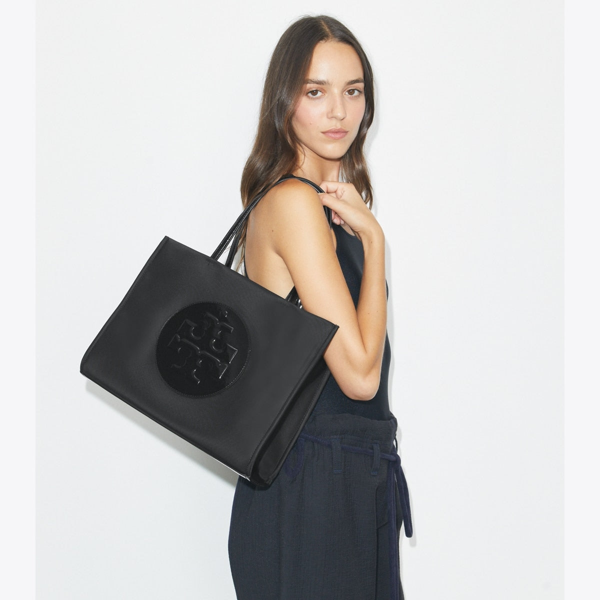 Tory Burch Small Ella Patent Tote