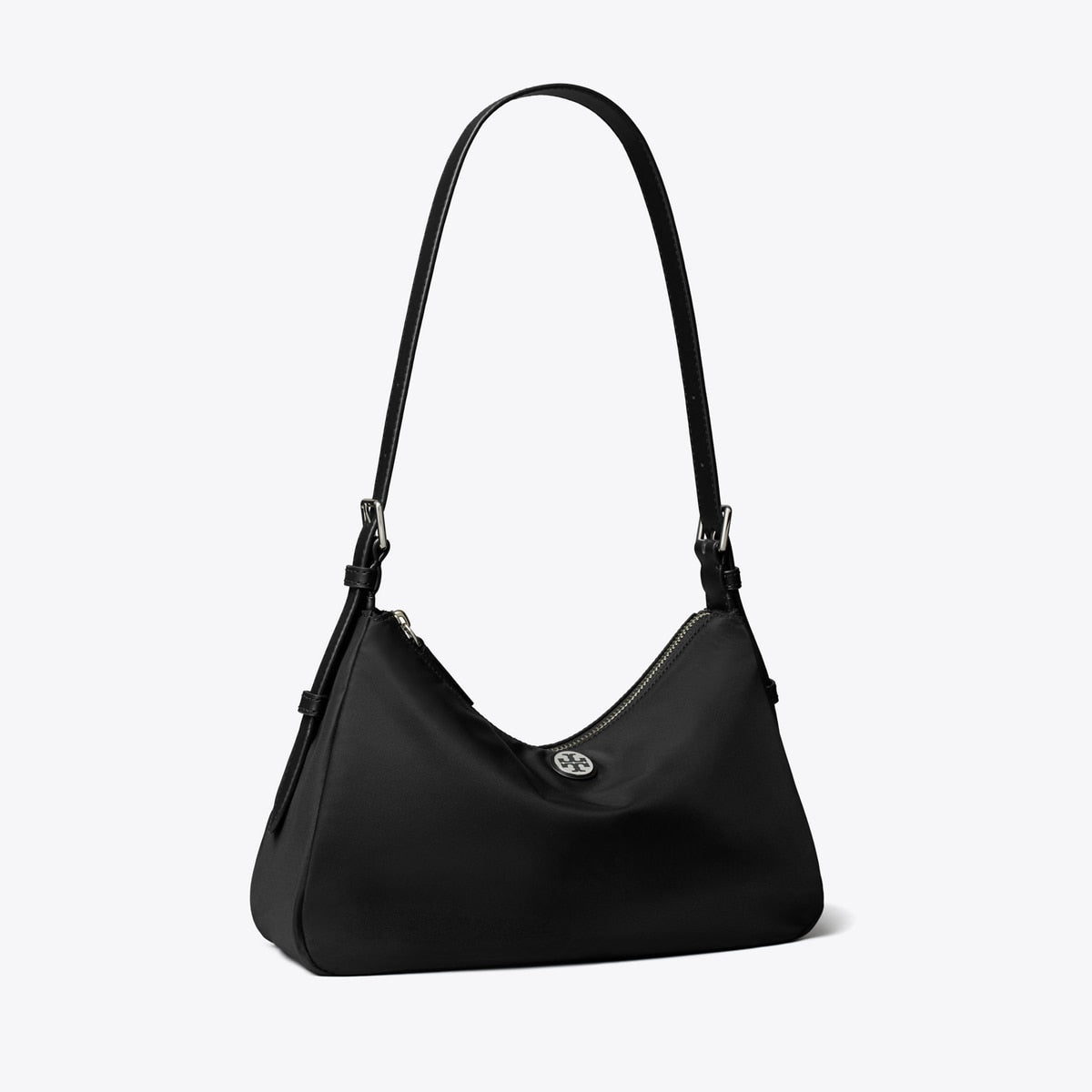 Tory Burch Small Nylon Zip-Top Shoulder Bag
