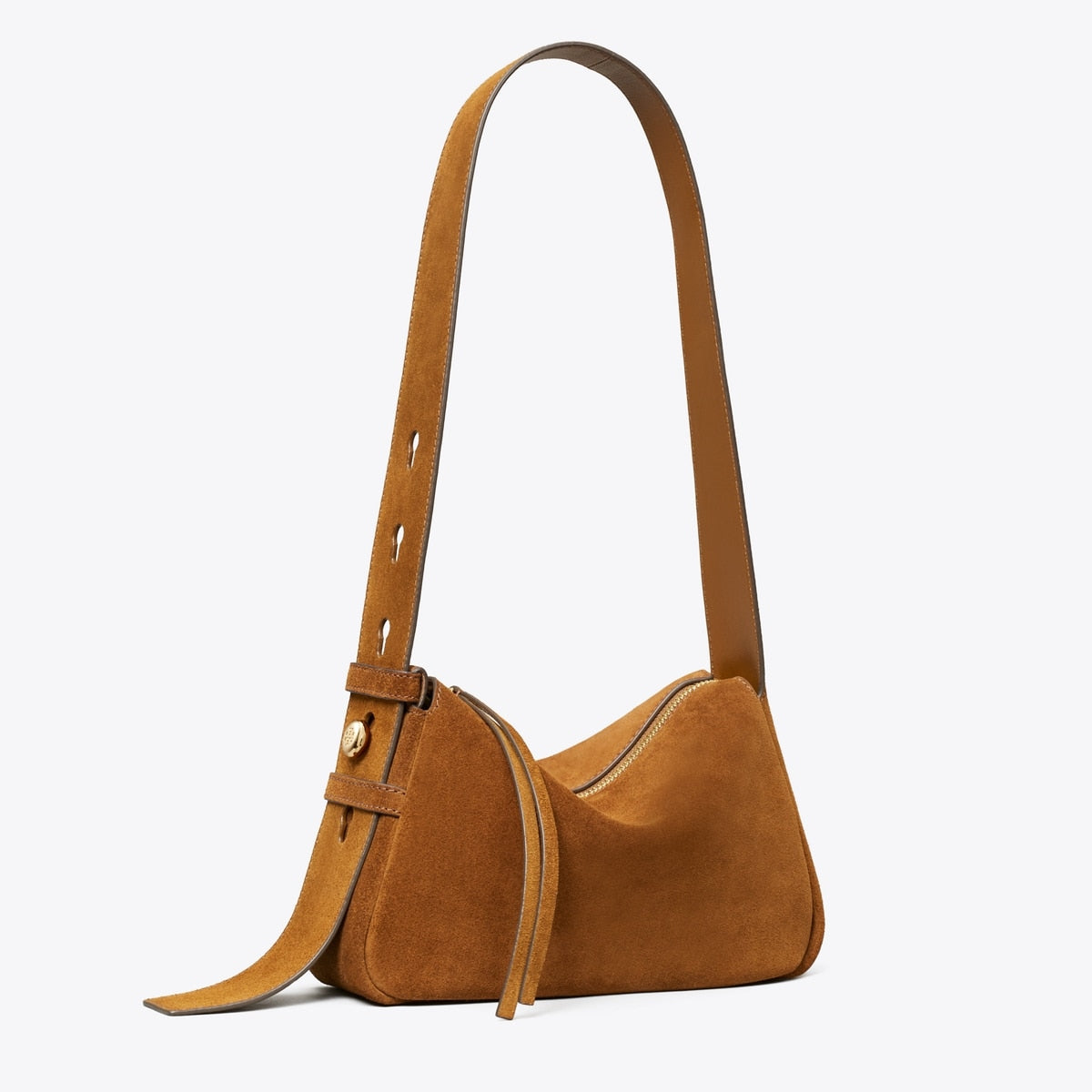 Tory Burch Small Romy Suede Shoulder Bag