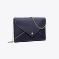 Tory Burch Smooth Leather Envelope Chain Pouch