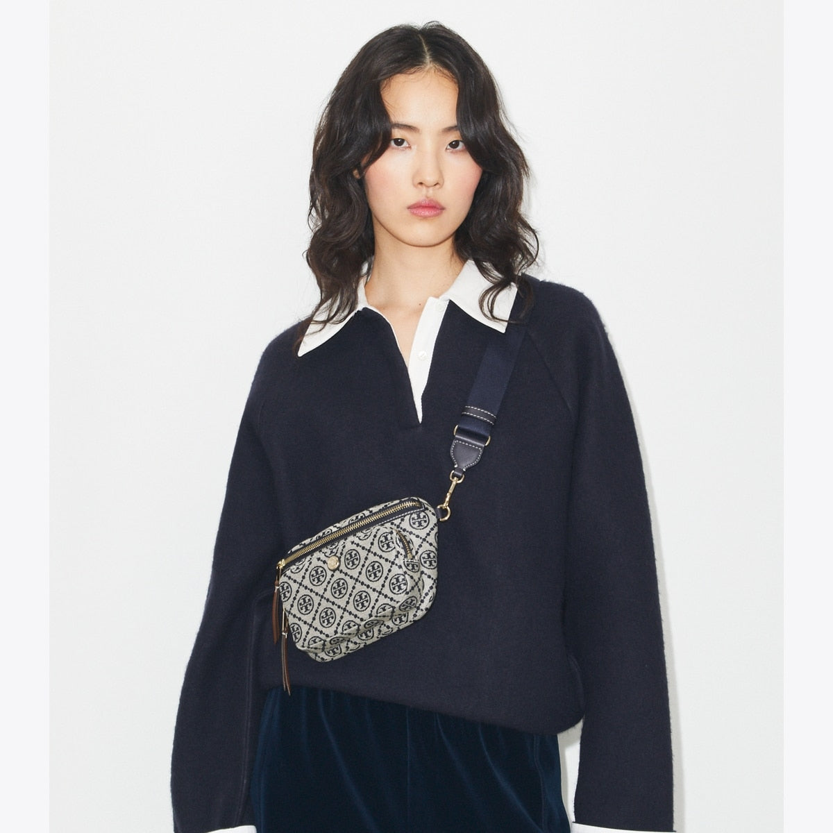 Tory Burch T Monogram Mini Belt Bag