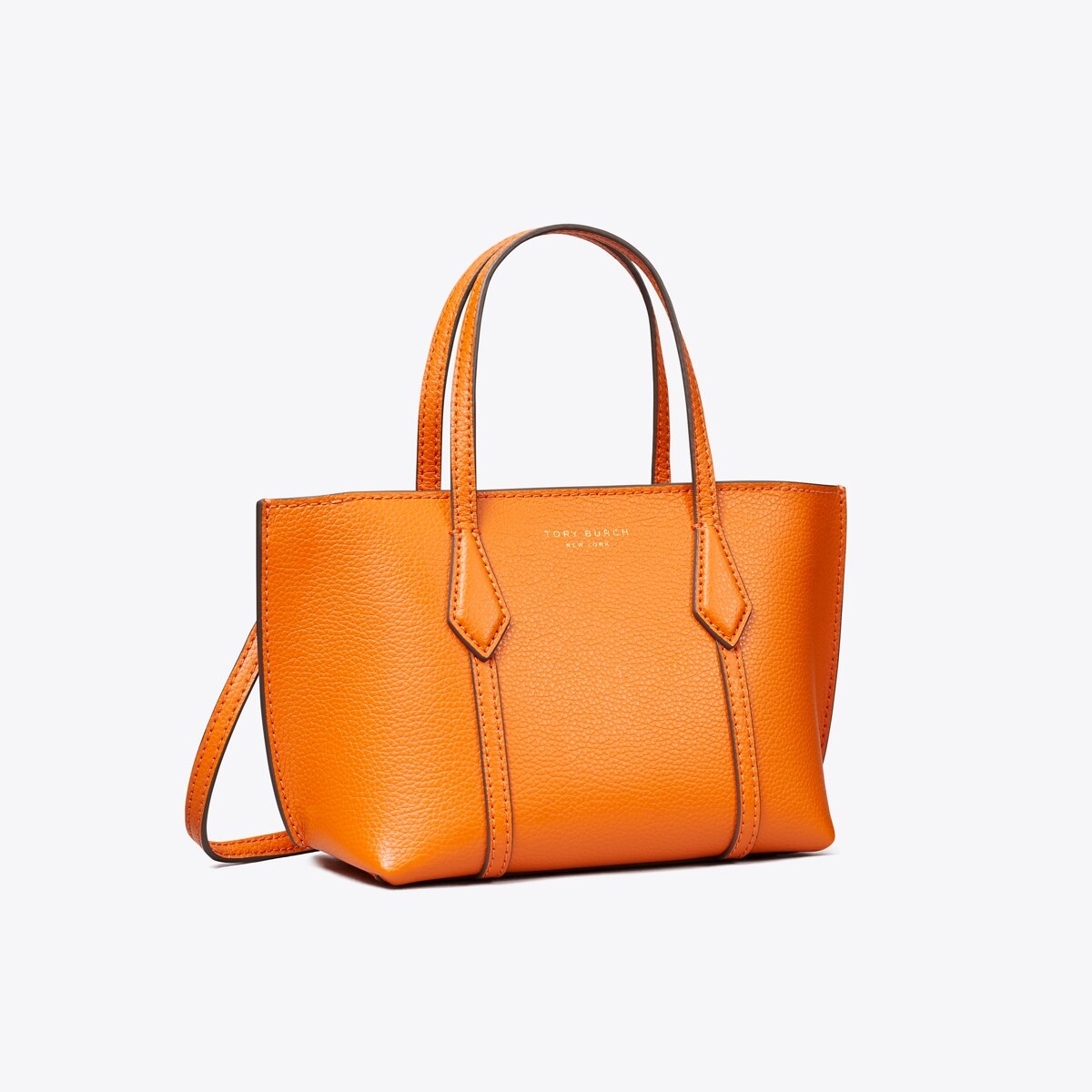 Tory Burch Mini Perry Tote - Orange Jam