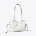 Tory Burch Small Ella natuura Drawstring Tote - Bianco