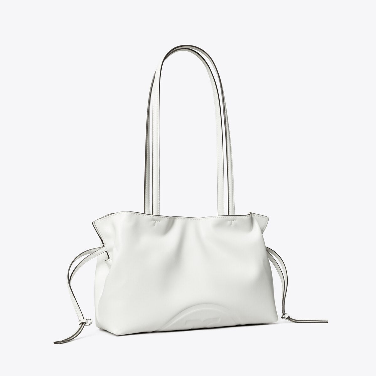 Tory Burch Small Ella natuura Drawstring Tote - Bianco