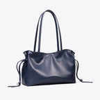 Tory Burch Small Ella natuura Drawstring Tote - New Navy