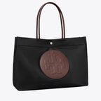 Tory Burch Ella Twist Reversible Tote - Black