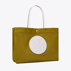 Tory Burch Ella Twist Reversible Tote - Moss