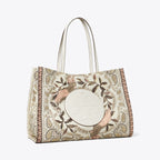 Tory Burch Ella Printed Tote - Pink Cockatoo