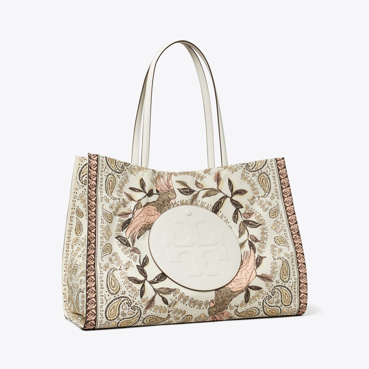 Tory Burch Ella Printed Tote - Pink Cockatoo