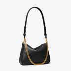 Tory Burch T Monogram Small Perry Shoulder Bag - Black