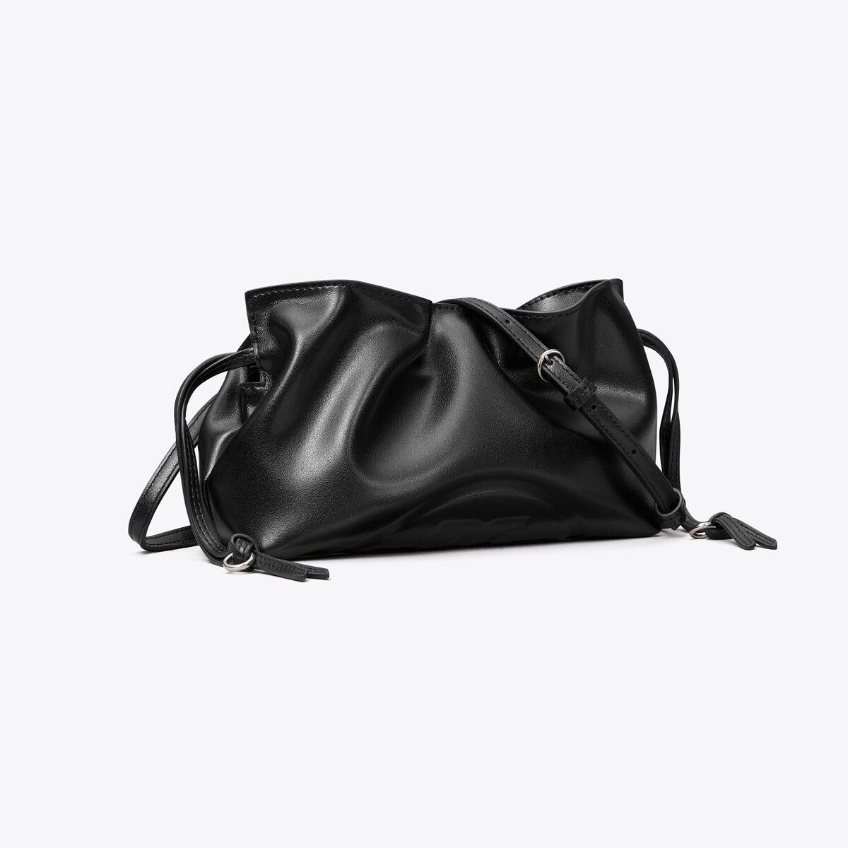 Tory Burch Ella Recycled Drawstring Pouch - Black