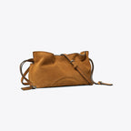 Tory Burch Ella Recycled Drawstring Pouch - Caramel