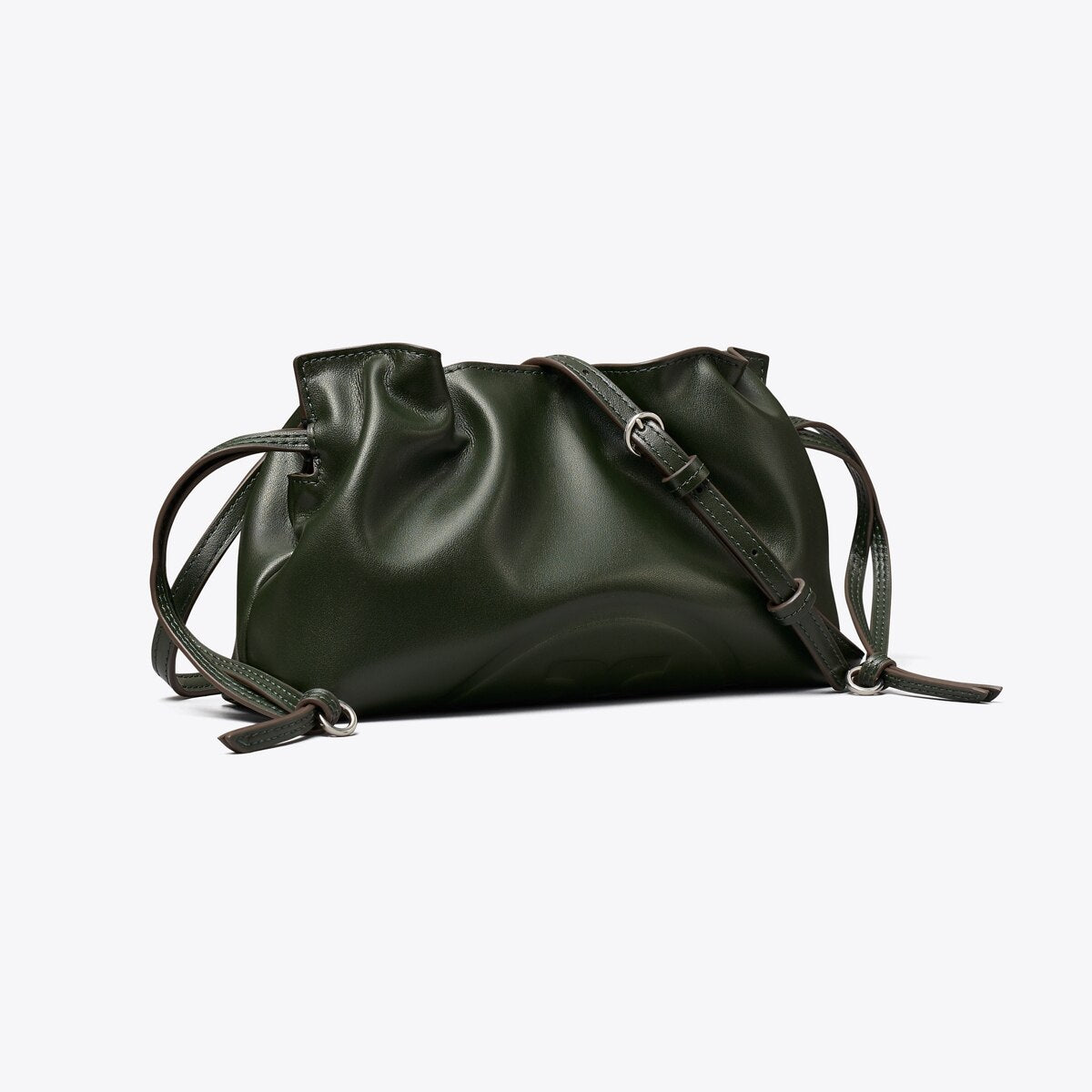 Tory Burch Ella Recycled Drawstring Pouch - Pine Tree