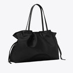 Tory Burch Ella Nylon Drawstring Tote - Black